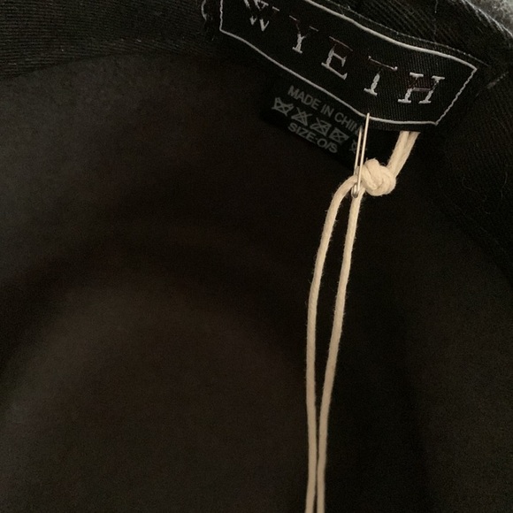 WYETH River Hat in Dark Charcoal new with tags